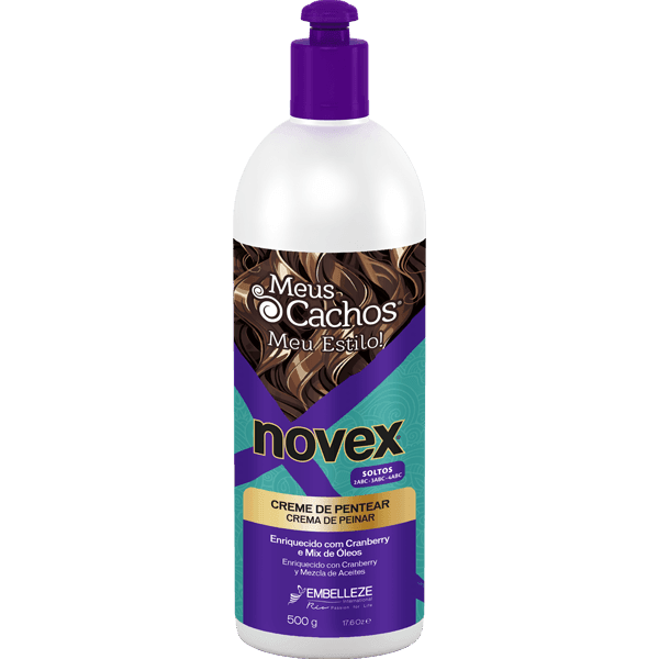 Novex Meu Cacho Meu Estilo Creme de Pentear 500ml - Curly Stop