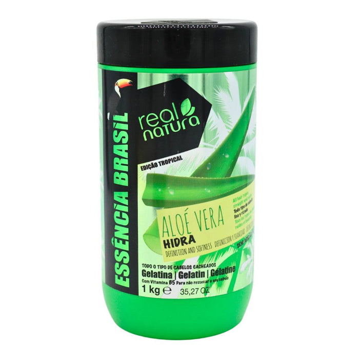 Real Natura Aloe Vera Hidra Gelatina - Curly Stop