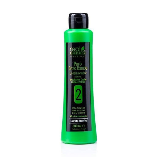 Real Natura Condicionador Puro Bamboo 300ml - Curly Stop