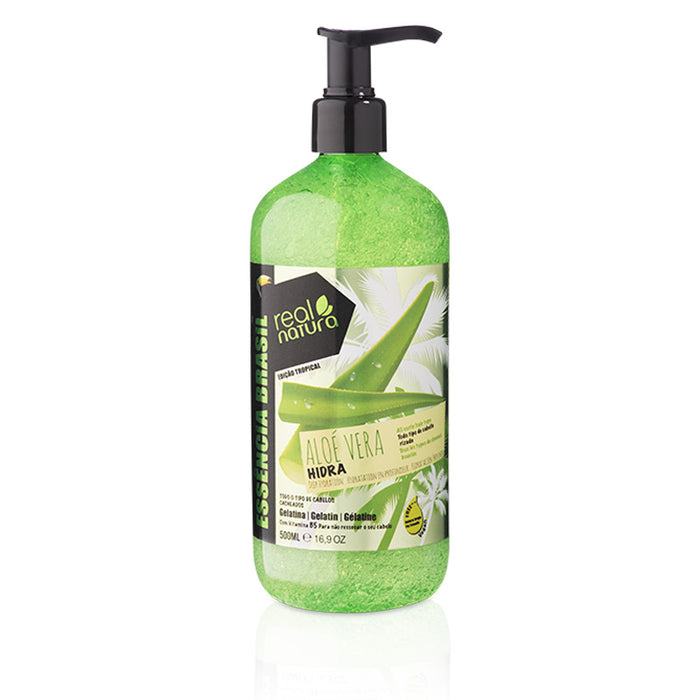 Real Natura Aloé Vera Hidra Activador de Rizos 500ml