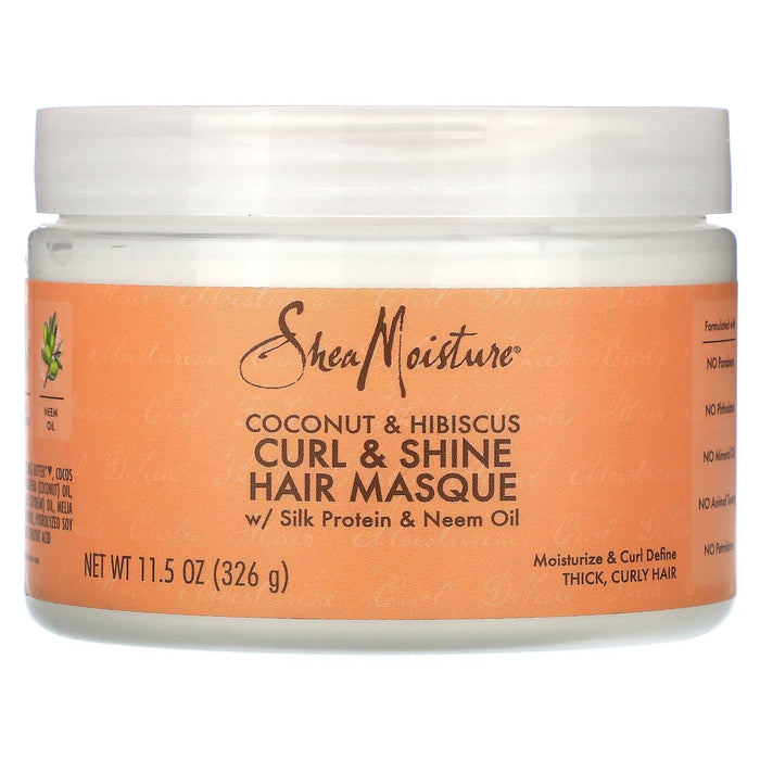 Shea Moisture Coconut & Hibiscus Curl & Shine Pack - Curly Stop