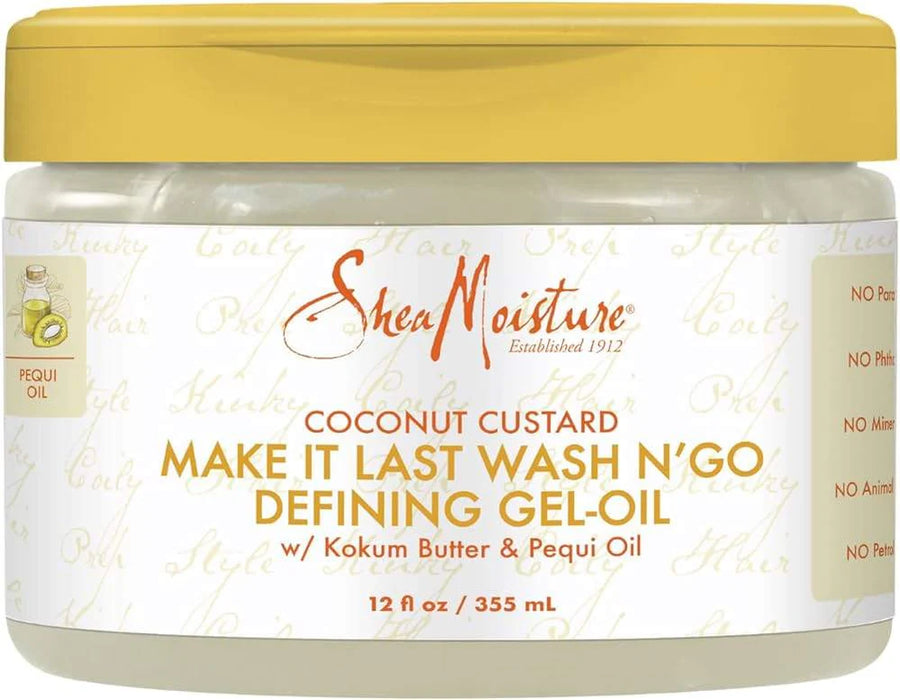 Shea Moisture Coconut Custard Make It Last Wash N´ Go Pack