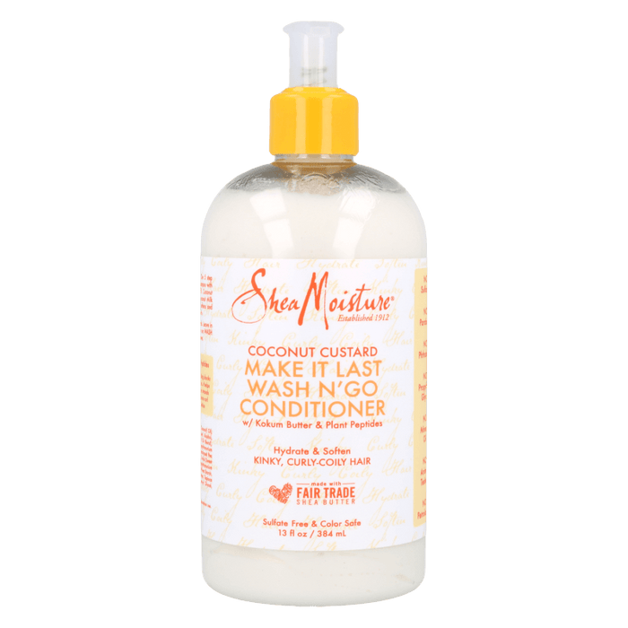 Shea Moisture Coconut Custard Wash N´Go Acondicionador 384ml - Curly Stop