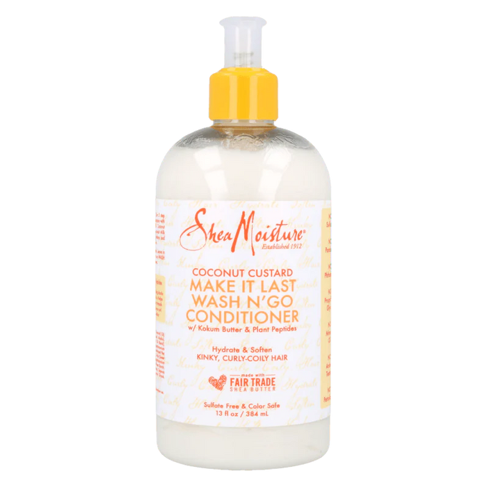 Shea Moisture Coconut Custard Make It Last Wash N´ Go Pack