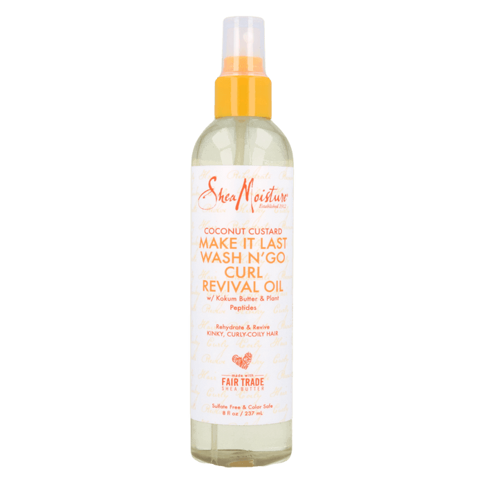 Shea Moisture Coconut Custard Wash N´Go Curl Revival Aceite 237ml - Curly Stop