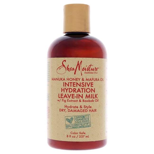 Shea Moisture Manuka Honey & Mafura Oil Intensive Hydration Leave-In Milk 237ml - Curly Stop