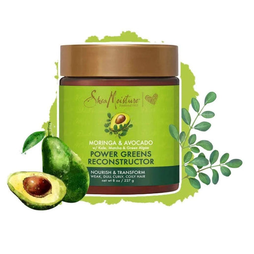 Shea Moisture Moringa & Avocado Power Greens Reconstructor 227g - Curly Stop