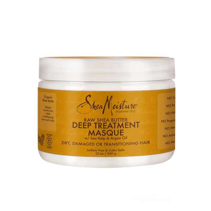 Shea Moisture Raw Shea Butter Deep Treatment Mascarilla 340g - Curly Stop