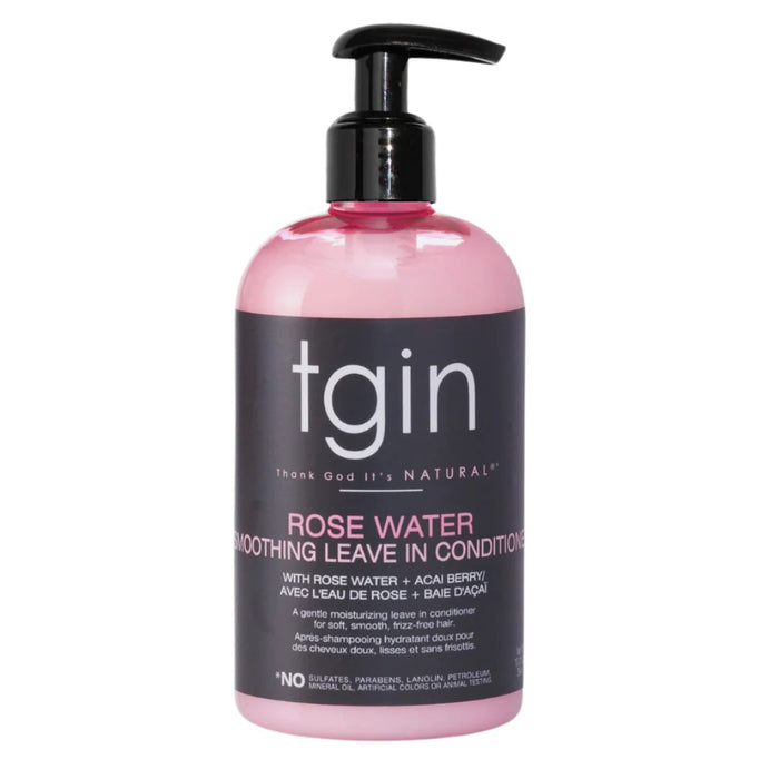 Tgin Rose Water Hydrating Leave-in Conditioner 384ml - Curly Stop