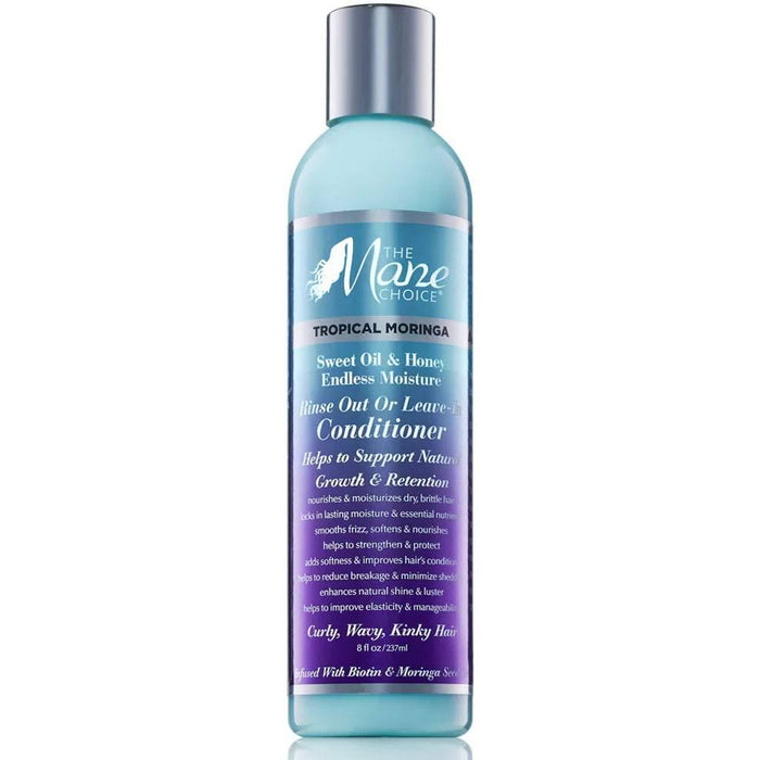 The Mane Choice Tropical Moringa Rinse Out or Leave in Conditioner 250ml - Curly Stop