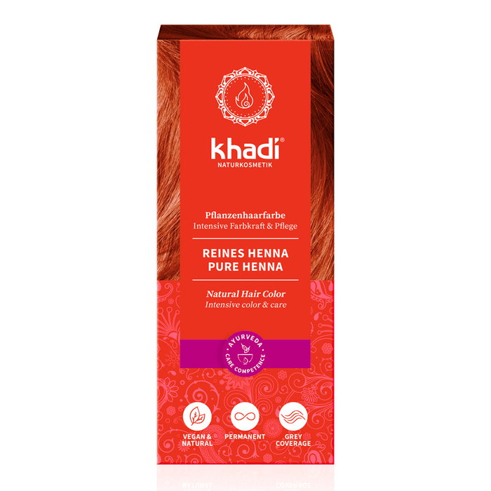 Tinte Henna Natural Khadi 100gr - Curly Stop