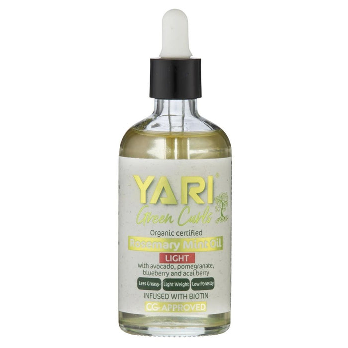 Yari Green Curls Rosemary Mint Oil Light 100ml - Curly Stop