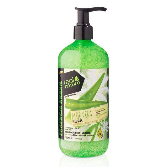 Aloe Vera Hidra Gelatina Real Natura 500ml - Curly Stop