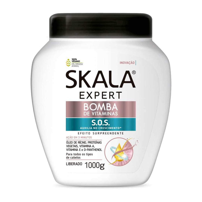 Bomba de Vitaminas S.O.S Crema de Tratamiento Acondicionadora Skala - Curly Stop