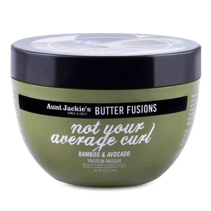 Butter Fusions Not Your Average Curl Bamboo & Avocado Mascarilla Aunt Jackie's - Curly Stop