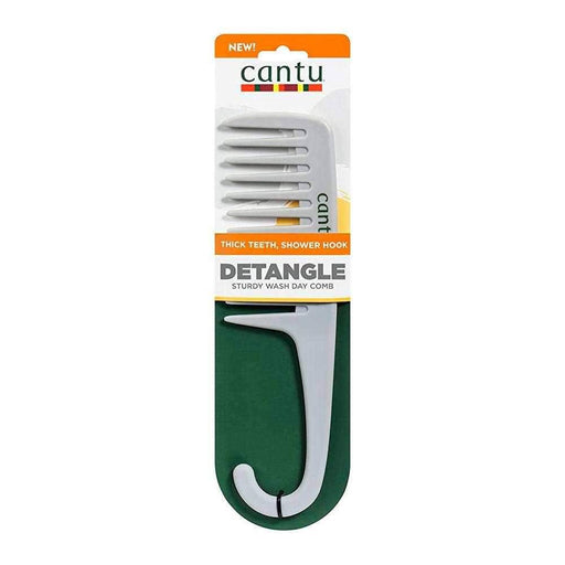 Cantu Detangle Sturdy Wash Day Comb Peine Desenredante - Curly Stop