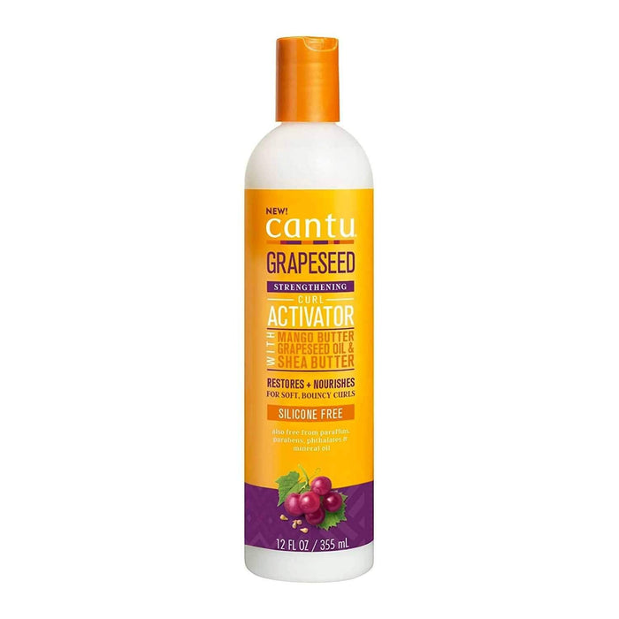 Cantu Grapeseed Strengthening Curl Activator Cream 355ml - Curly Stop