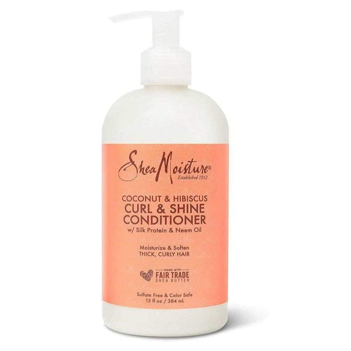 Coconut & Hibiscus Curl & Shine Acondicionador Shea Moisture - Curly Stop