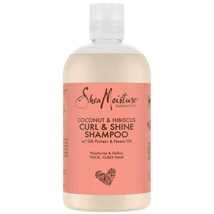 Coconut & Hibiscus Curl & Shine Champú Shea Moisture - Curly Stop