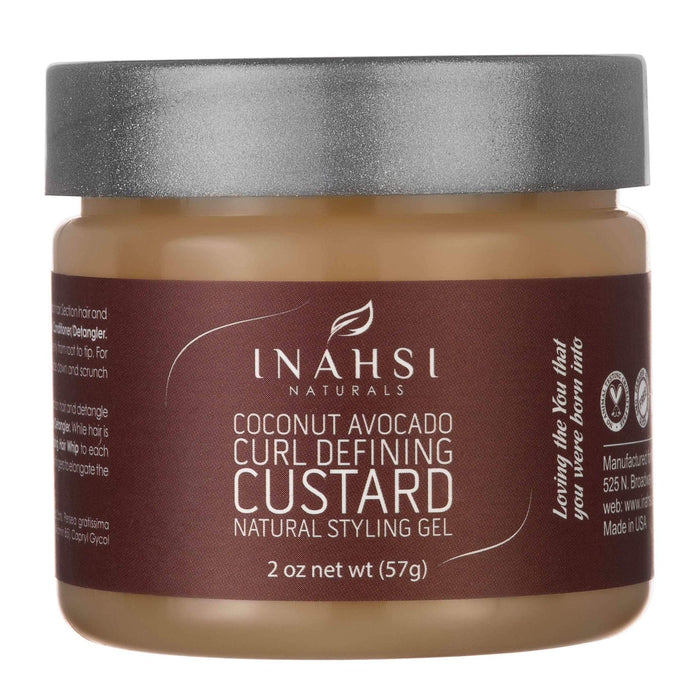 Coconut Avocado Curl Defining Custard Inahsi Naturals - Curly Stop