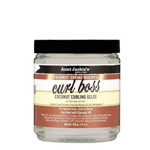 Curl Boss Coconut Curling Gelée Aun Jackie's - Curly Stop