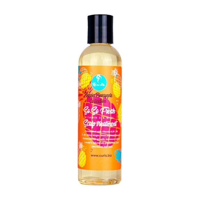 Curls Poppin Pineapple So So Fresh Vitamin C + Mint Scalp Treatment 118ml - Curly Stop