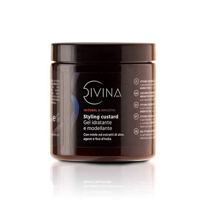 Divina BLK Styling Custard Gel Hidratante y Modelante 250ml - Curly Stop