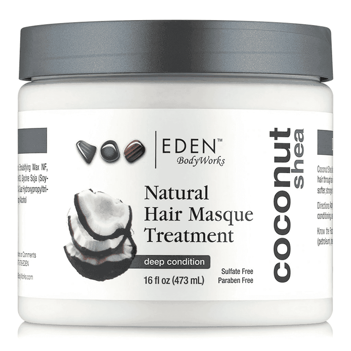 Eden Bodyworks Coconut Shea Natural Hair Masque Treatment 473ml - Curly Stop