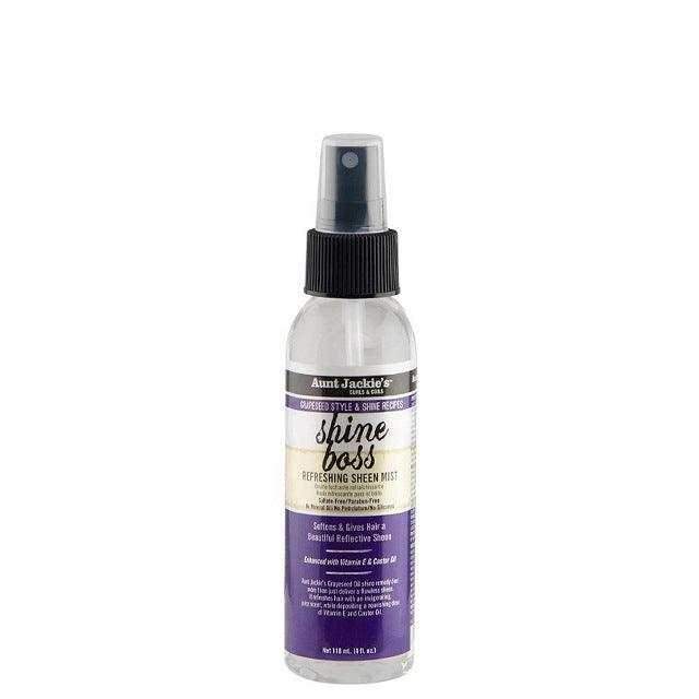 Grapeseed Shine Boss Refreshing Sheen Mist Aunt Jackie's - Curly Stop