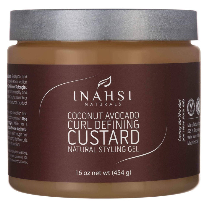 Inahsi Naturals Coconut Avocado Curl Defining Custard - Curly Stop