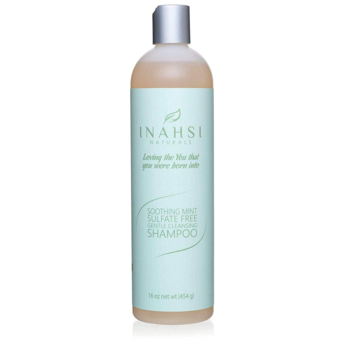 Inahsi Naturals Soothing Mint Gentle Cleansing Champú - Curly Stop