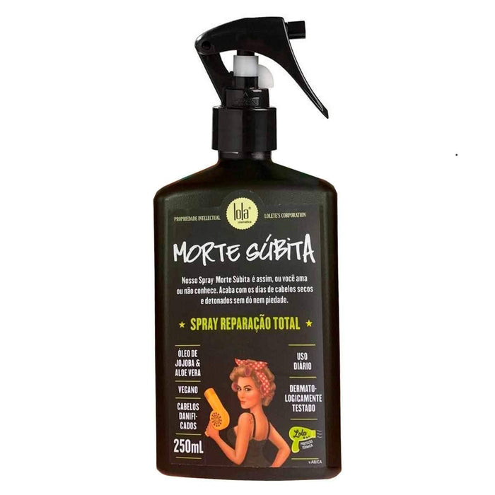 Lola Cosmetics Morte Súbita Reparaçáo Total Spray 250ml - Curly Stop