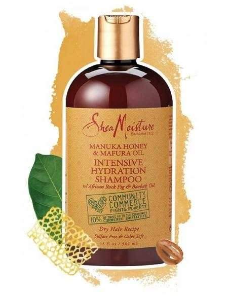 Manuka Honey & Mafura Oil Intensive Hydration Champú Shea Moisture - Curly Stop