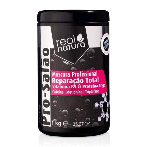 Real Natura Máscara Profissional Reparaçao Total 1kg - Curly Stop