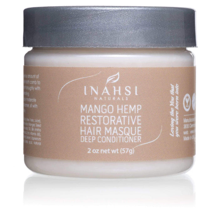 Mango Hemp Restorative Hair Mascarilla Inahsi Naturals - Curly Stop