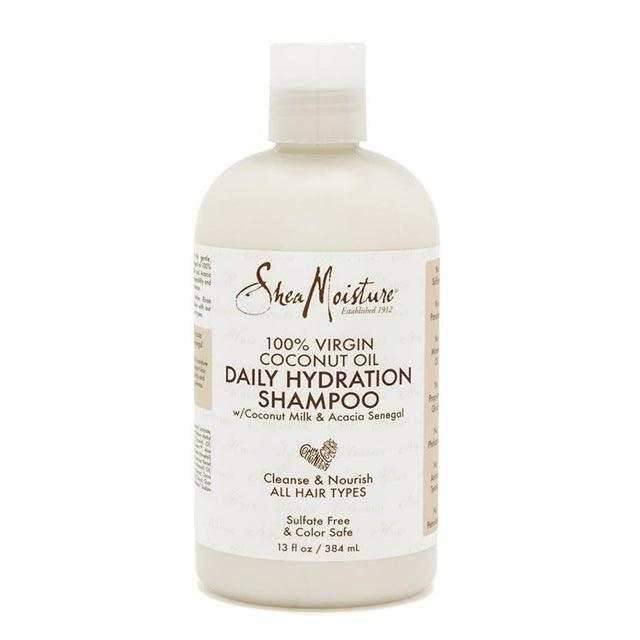 Shea Moisture 100% Virgin Coconut Oil Daily Hydration Champú 384ml - Curly Stop