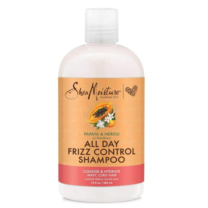 Shea Moisture Papaya & Neroli All Day Frizz Control Champú - Curly Stop